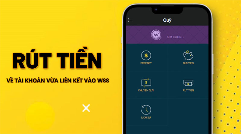 Rút tiền w88 nhanh